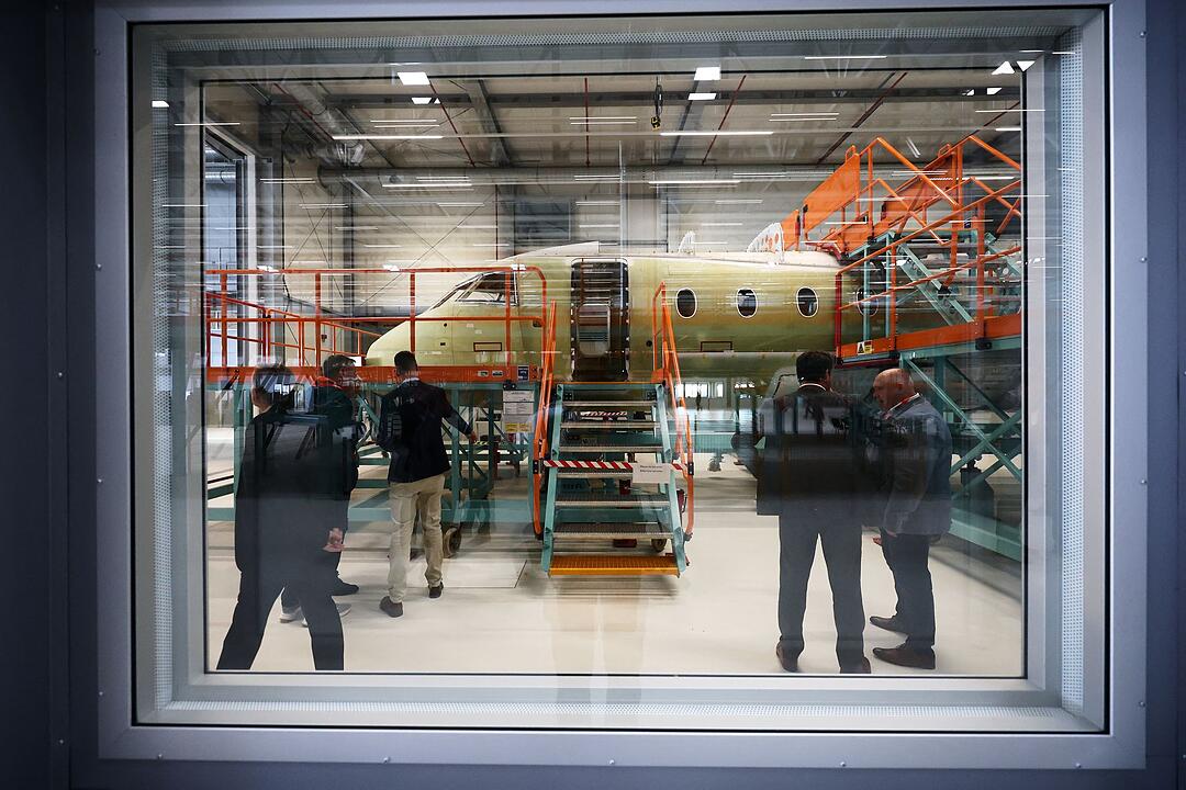 Neues Werk f&uuml;r Regionalflugzeuge am Flughafen Leipzig/Halle