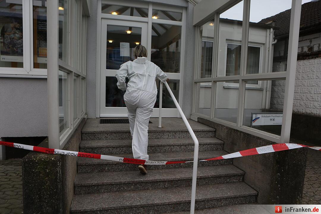 Banküberfall in Hausen bei Forchheim