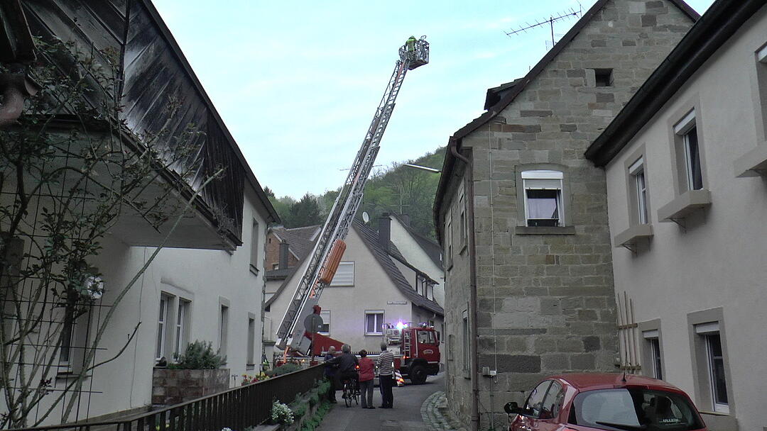 Haus in Zeil am Main brennt – War es Brandstiftung?