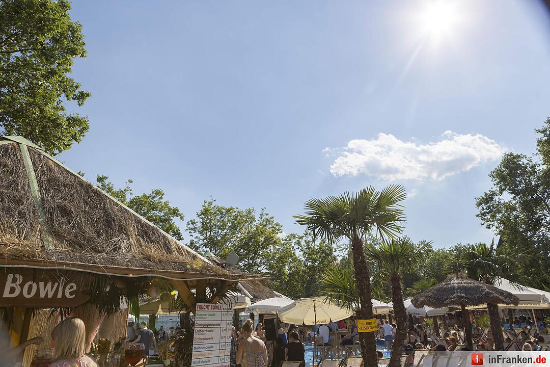 Nuernberger nutzten das fantastische Wetter