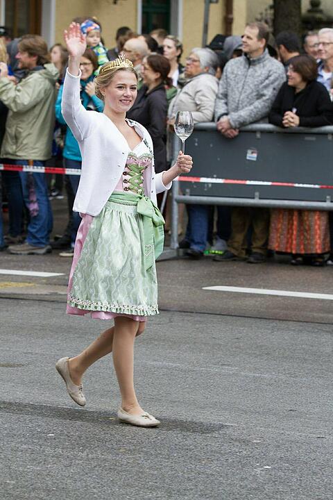 Wiesn-einzug der Winzer