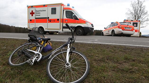 Schweinfurt: Zwei Fahrradtouren enden mit Stürzen, Verletzungen und Krankenhaus