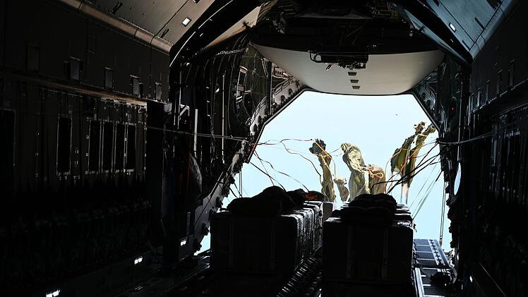 Bundeswehr setzt erneut Hilfsgüter über Gaza ab