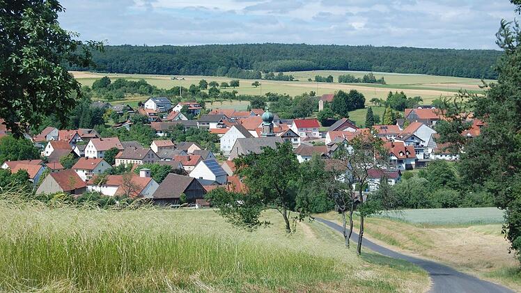 42 Kilometer Wege und Straße müssen von der Gemeinde jedes Jahr gemäht werden. Unser Bild zeigt Frankenbrunn.  Foto: G.Straub/Archiv