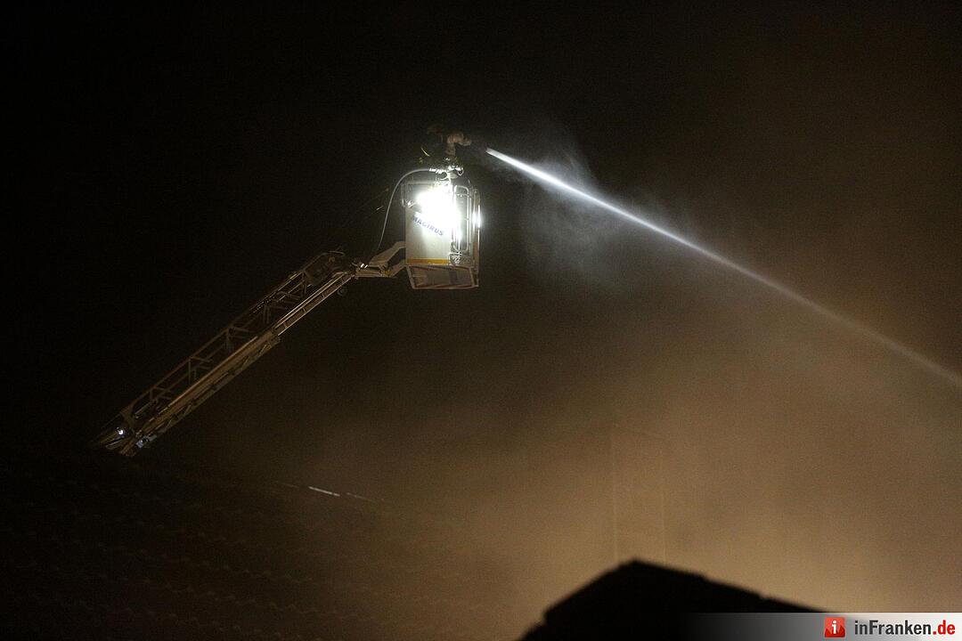 Gaststättenbrand in Schonungen