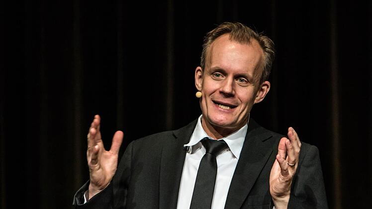 Impressionen von Max Uthoffs Coburg-Gastspiel im Kongresshaus.Foto: Jochen Berger