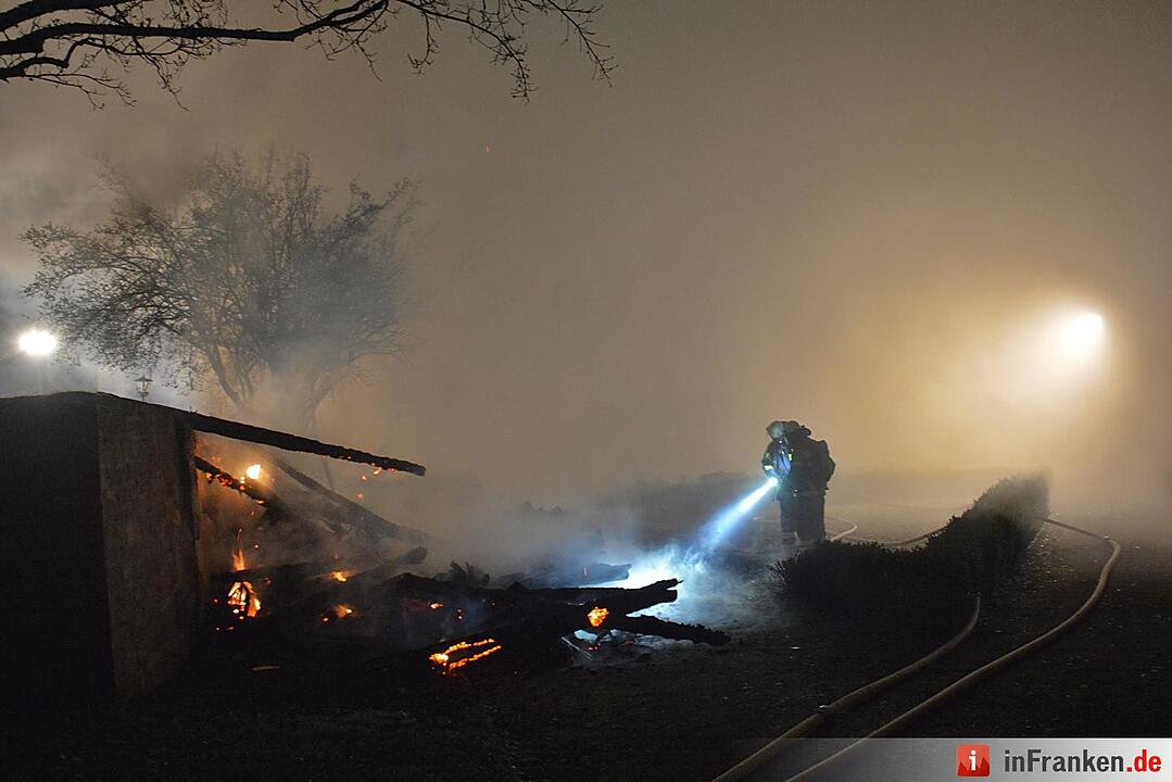Brand im Kloster Maria Bildhausen