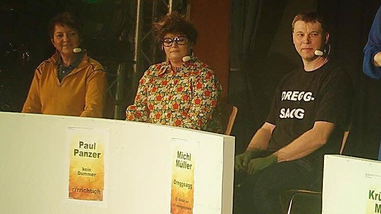 Sieben hochbegabte Promis in ihrem etwas anderen Wochenrückblick "7 Tage, 7 Köpfe" Foto: Heike Schülein