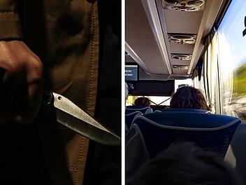 Messerangriff im Reisebus auf A9 im Kreis Kulmbach: Held verhindert Schlimmeres