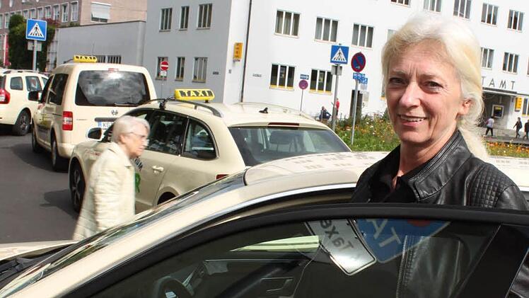 Gabriele Funk war froh, dass sie angeschnallt war, als sie überfallen wurde.