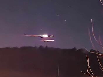 Mysteriöse Lichter über dem fränkischen Nachthimmel - was Elon Musk damit zu tun hatte