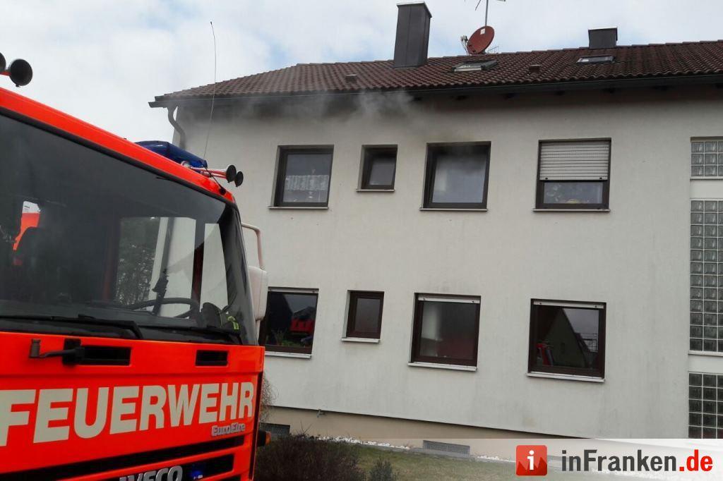 Zimmerbrand in Wellerstadt