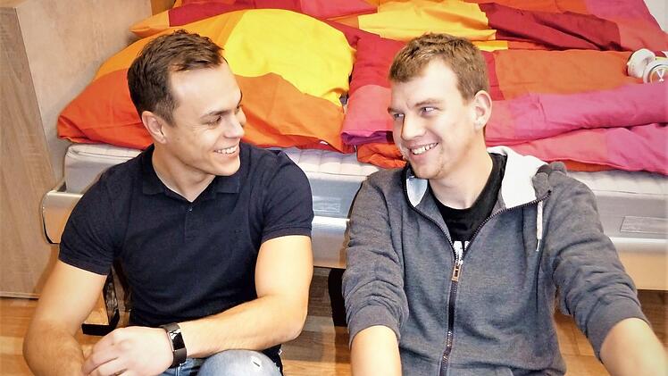 Florian Grieshammer (links) und Christopher Kreuzer sind ebenso zum ersten Mal dabei, ...