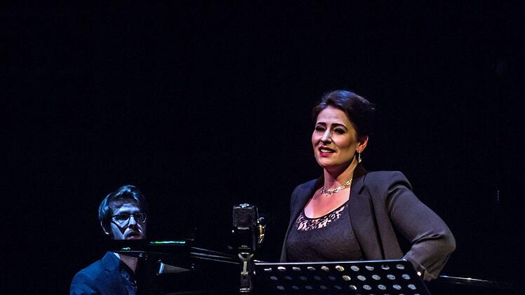 Impresionen von Liederabend "Heilige, Heuchler und Huren" in der Coburger ReithalleFoto: Jochen Berger