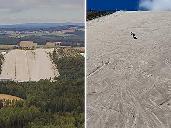 Monte Kaolino: Sandiger Ausflugstipp nahe Franken - für Skifahren im Sommer & mehr