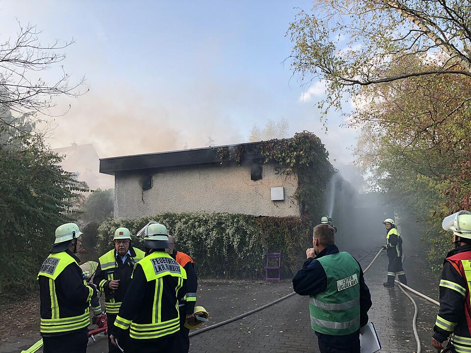 Großbrand im Kreis Bamberg: Wohnhaus steht in Flammen