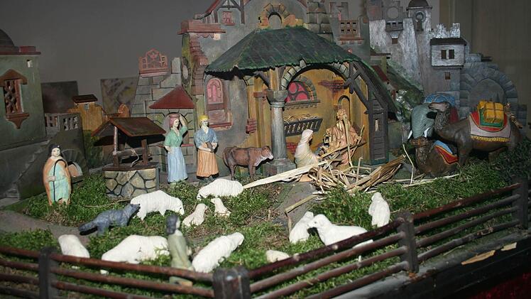 Verschiedene Krippen konnten die Besucher des Plätzlesmoadd bewundern. Fotos: Gabriele Sell