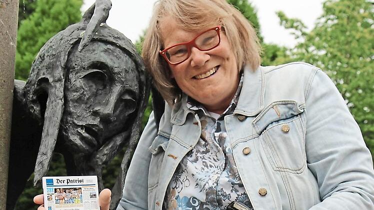 Die Schreibera im Tauscheinsatz für den "Patriot" in Lippstadt Foto: Dominik Friedrich
