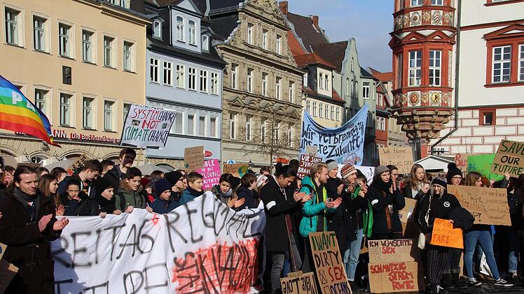 Anfang Februar  hatte erstmals eine Fridays for Future"-Aktion in Coburg stattgefunden - während der Schulzeit.Oliver Schmidt