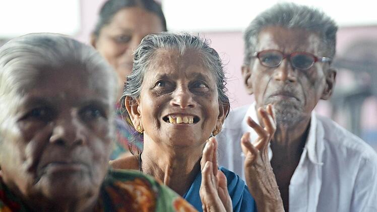 Dank der Unterstützung können auchSenioren in Indien wieder Hoffnung schöpfen. Foto: Konrad Gottschall