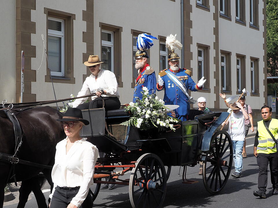 Der sonnt&auml;gliche H&ouml;hepunkt des Rakoczy-Fest.
