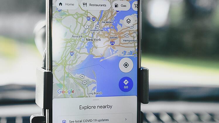 Google Maps ist eine praktische Navigations-App.