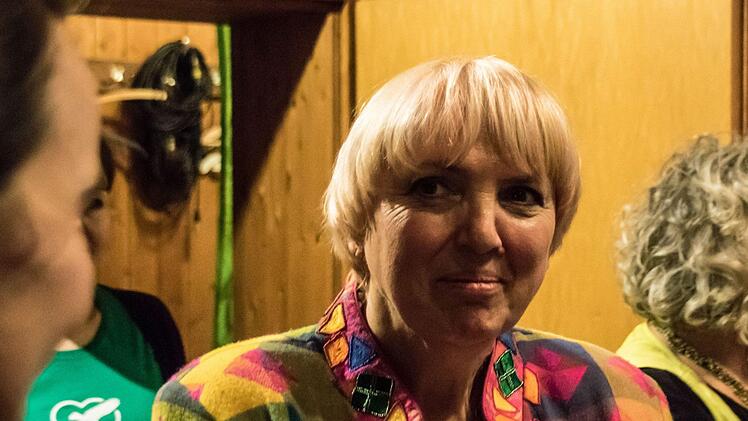 Impressionen vom Wahlkampfauftritt von Claudia Roth beim Kreisverband Coburg-Stadt der GrünenFoto: Jochen Berger