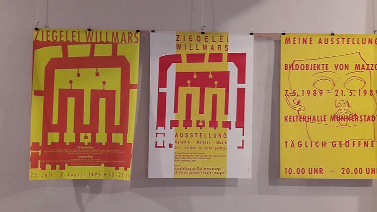 Die Plakate von Peter Hina sind noch bis 17. Oktober zu bewundern. Foto: Hartmut Hessel
