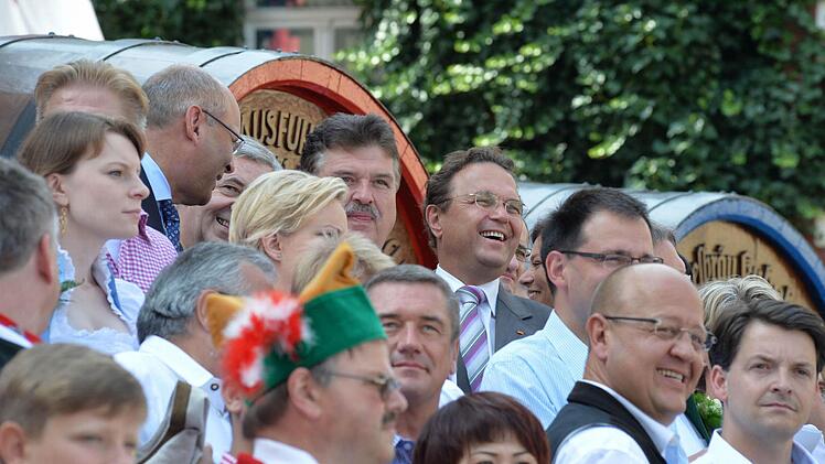 Die Kulmbacher Bierwoche hat begonnen. Foto: Ronald Rinklef