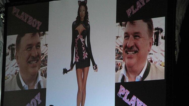 Der Landrat als Playboy-Fan. Foto: Jürgen Gärtner