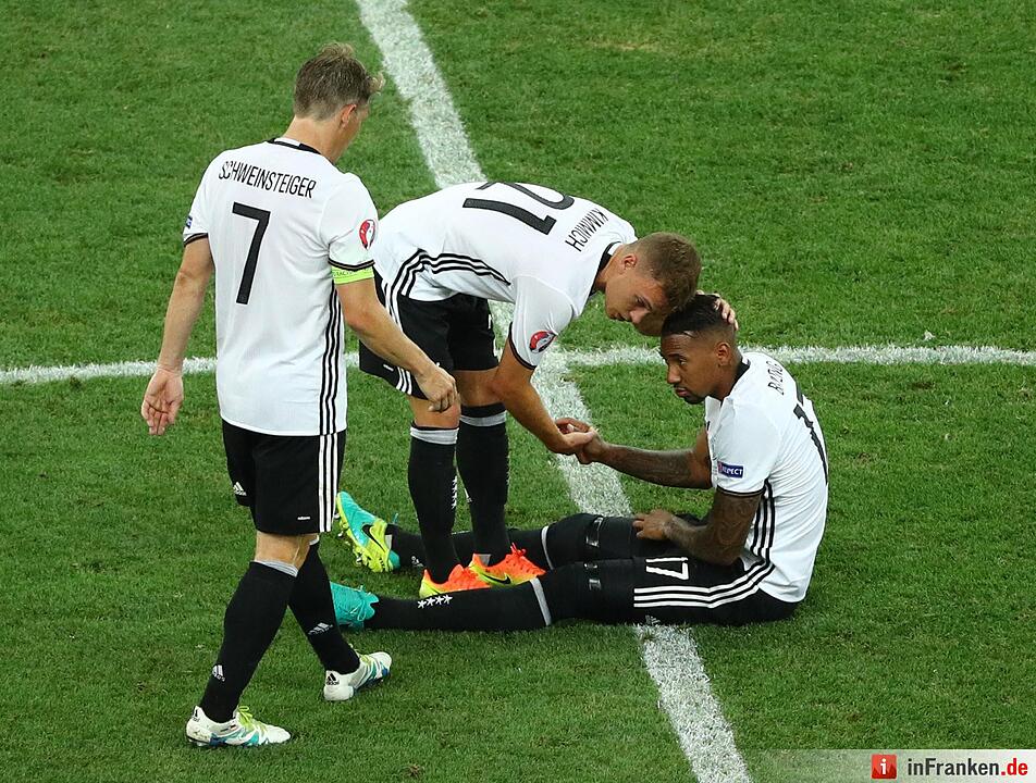 e bittere Niederlage der Deutschen