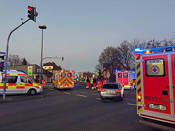 Unfall mit elf Verletzten in Bayreuth