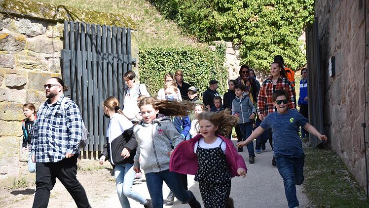Osteraktion der Freunde der Plassenburg Foto: Uschi Prawitz