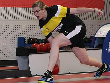 Alina Dollheimer brachte die Bambergerinnen mit der Tagesbestleistung von 645 Holz in Front. Am Ende gab's aber ausnahmsweise nichts zu feiern. Foto: sportpress