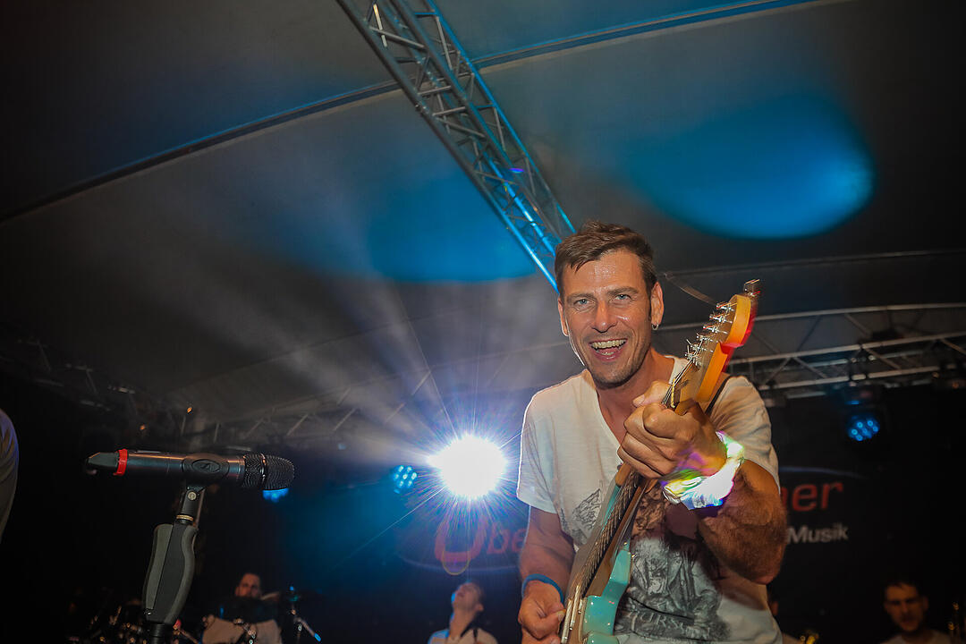 Beste Stimmung beim Stadtfest in Schweinfurt.