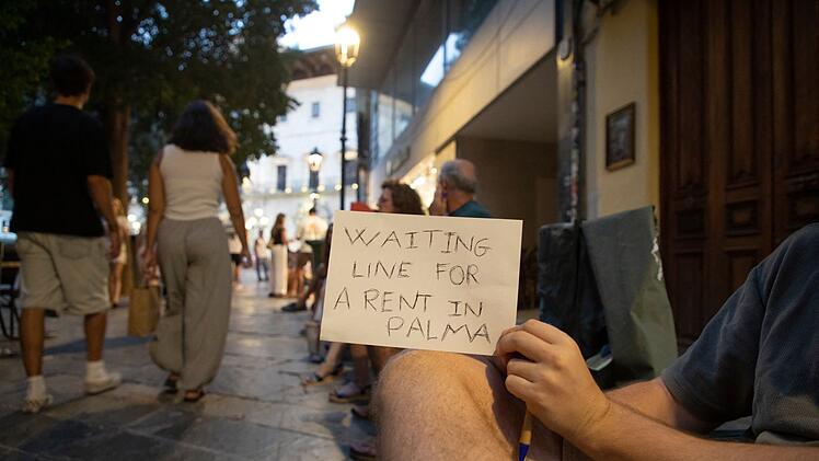 Protest gegen den Tourismus auf Mallorca