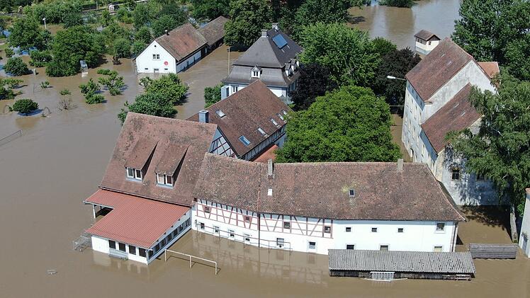 Hochwasser in Franken