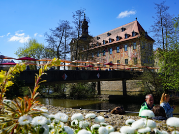 Bamberg Untere Brücke Bewirtung Eröffnung Brückenbiergarten