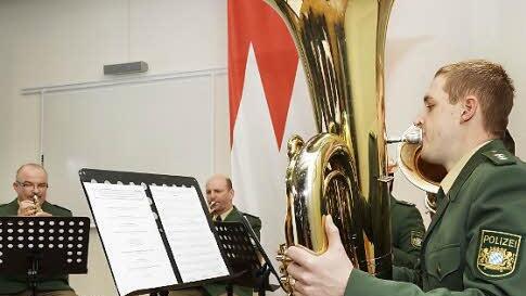 Die Polizeibläsergruppe Main-Rhön