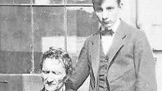 Der Violinkünstler Siber, hier mit seinem Klavierbegleiter Albert Jung, trat im Jahr 1927 auch in Haßfurt auf. Foto: Ralph Ziegler