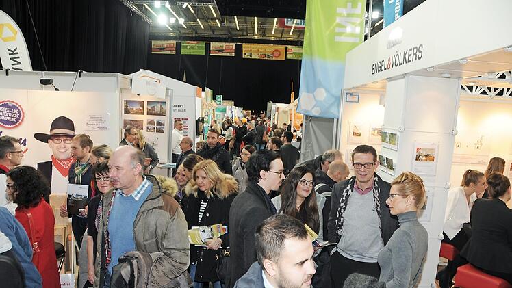 Ein Besuchermagnet ist die Immobilienmesse Franken in der Brose-Arena. Foto: p