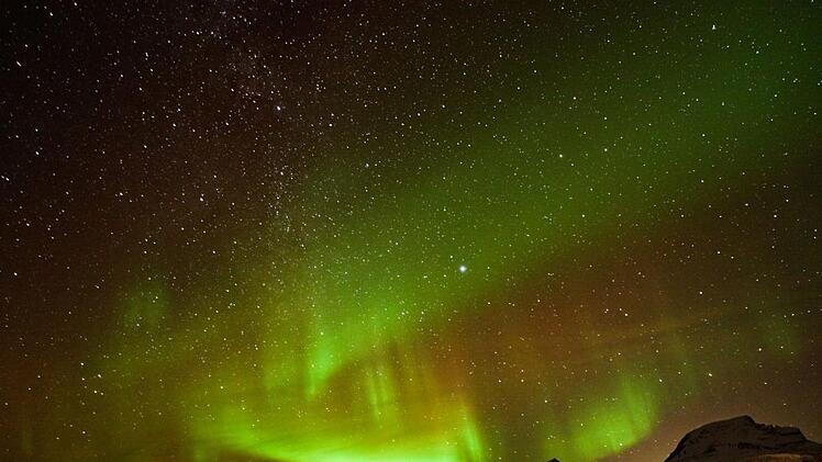 Besonders beeindruckt sind die Münnerstädter von den Nordlichtern. Foto: Florian Beudert