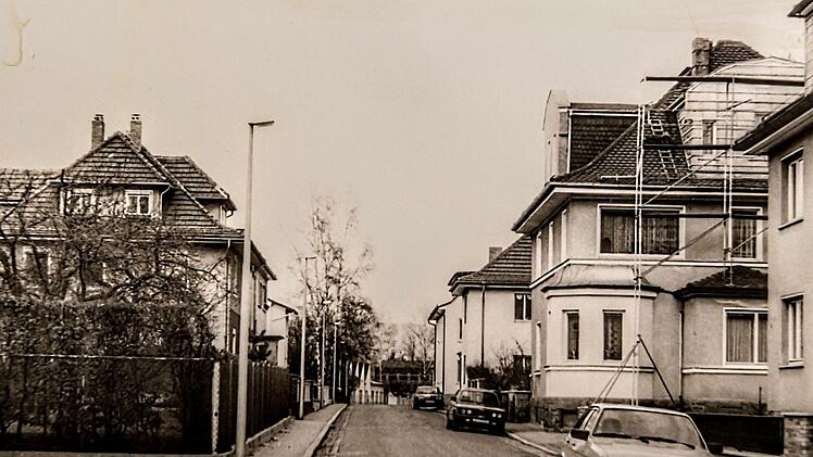 So sah es im Jahr 1982 in der Friedrich-Ebert-Straße aus.