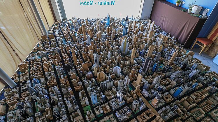 Das Mini-New York von Karl Sperber. Foto: Merzbach/News5