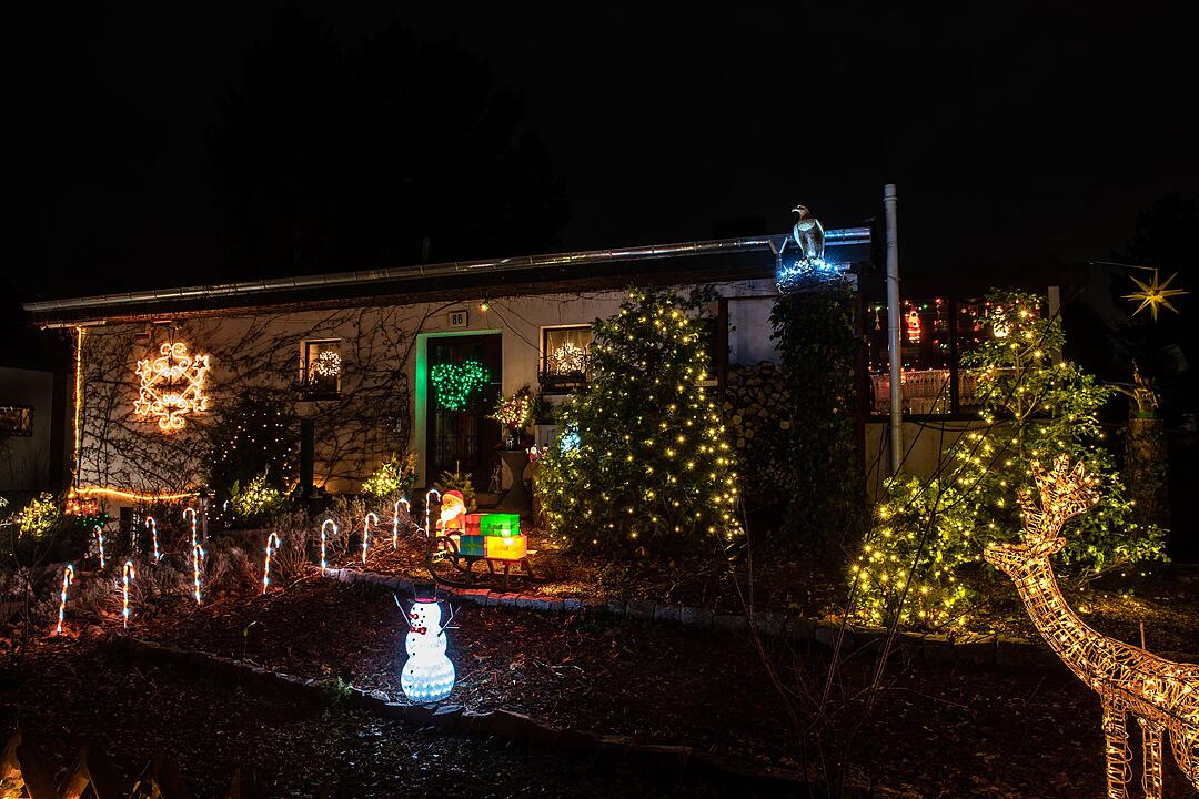 Weihnachtshaus in Berlin