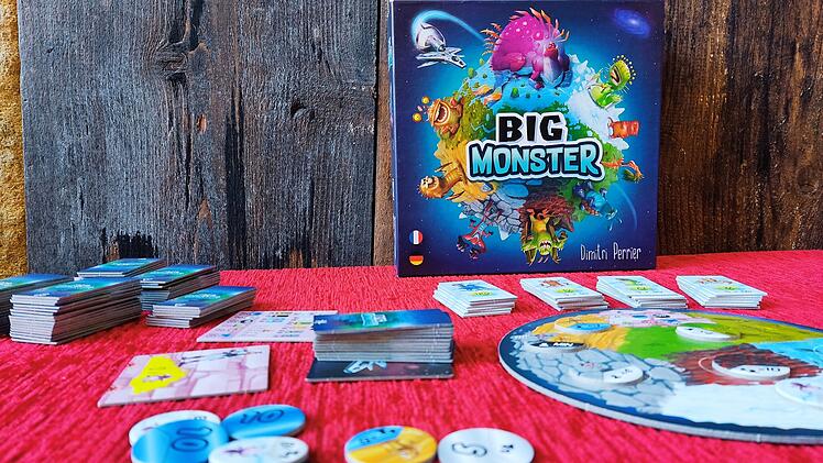 Big Monster im Test - familientaugliche Mischung aus Sammel-, Lege- und Drafting-Spiel