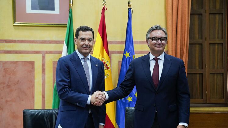 Wahl eines Regionalregierungschefs Andalusiens in Sevilla