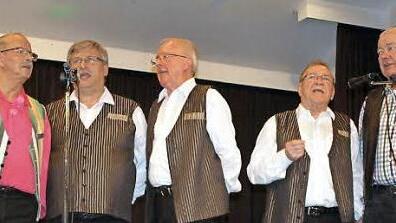 Die "Amsigallen" feierten Renaissance beim Seniorenfasching. Foto: Ortloff
