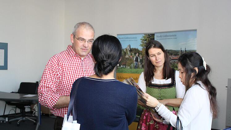 Hanngörg Zimmermann und Christiane Meyer in Vor-Corona-Zeiten bei einem gemeinsamen Termin mit Gästen
