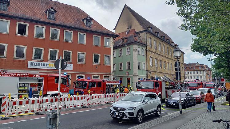 Brand in China-Imbiss in Bamberg
